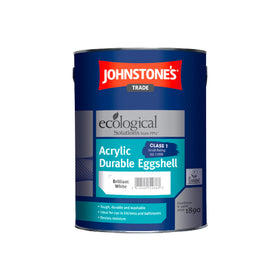 Johnstone's Trade Durable Acrylic Eggshell - Brilliant White